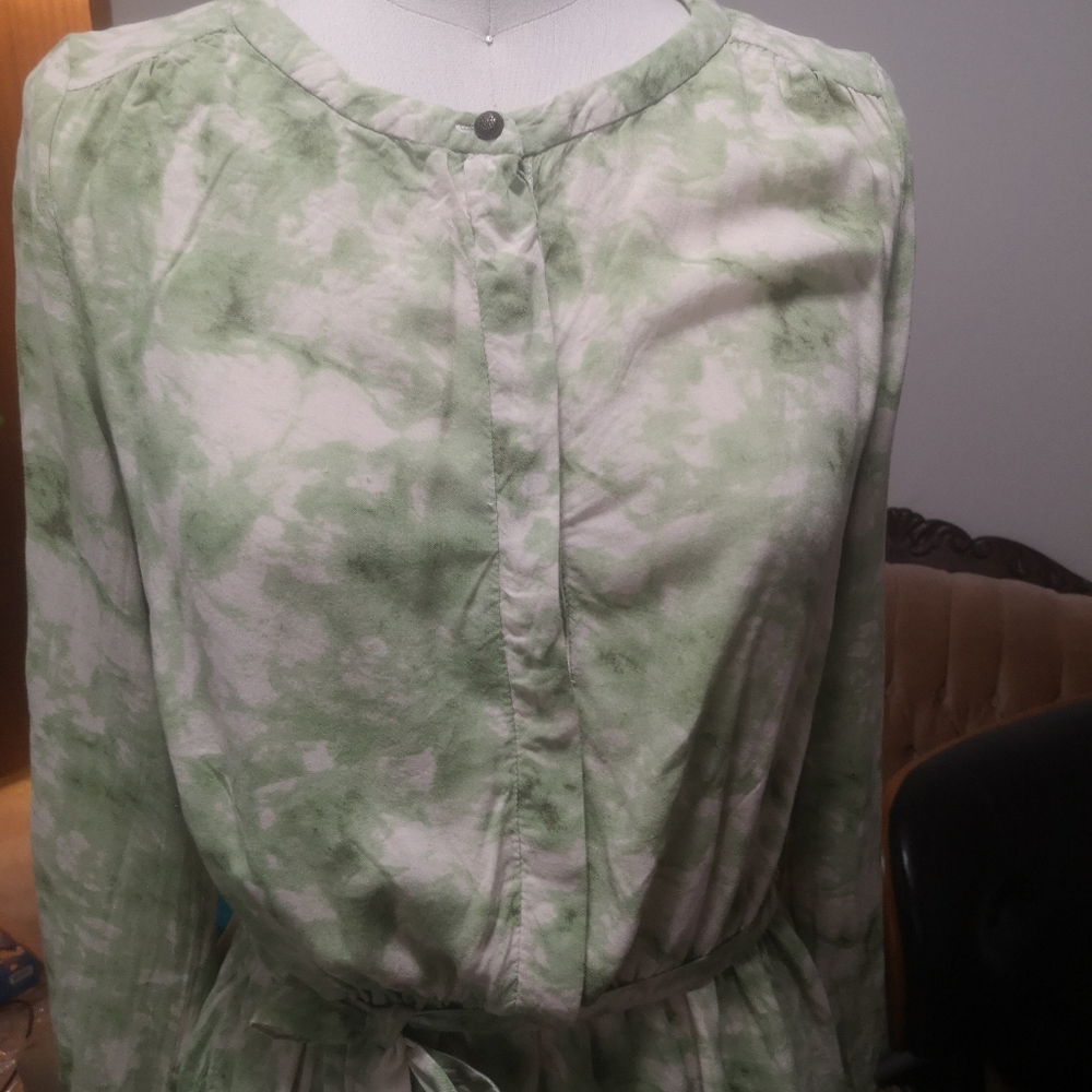 Noa Noa Green natural dye dress